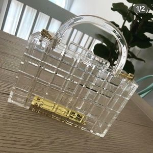 Lucite handbag